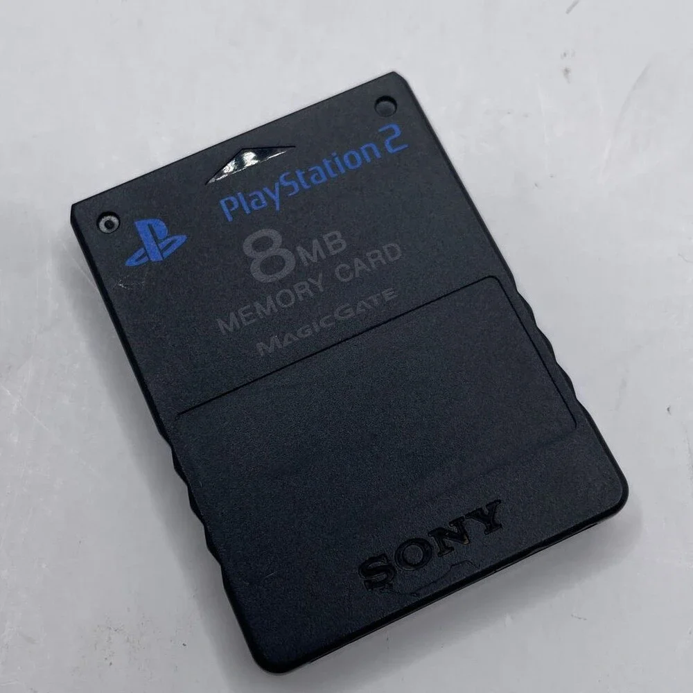 Sony PlayStation 2 MagicGate Memory Card 8MB SCPH-10020 Black